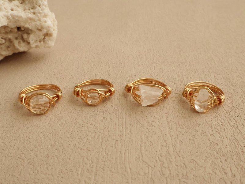 isola studio handmade jewelry-Wire wrapped ring - แหวนทั่วไป - โลหะ 
