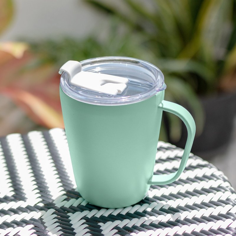 Colorful texture | Swanz pure porcelain mug-480ml (seven colors in total) - แก้ว - วัสดุอื่นๆ หลากหลายสี