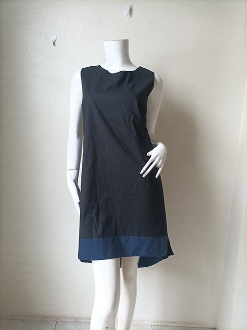 cvintageland Adriana Morandi Cotton Dress Size 42 Made in Italy