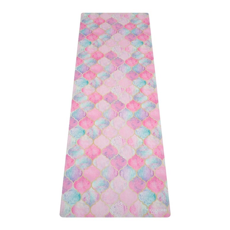 【Yoga Design Lab】Combo Mat 天然橡膠瑜珈墊3.5mm - Monaco - 瑜珈墊 - 其他材質 粉紅色