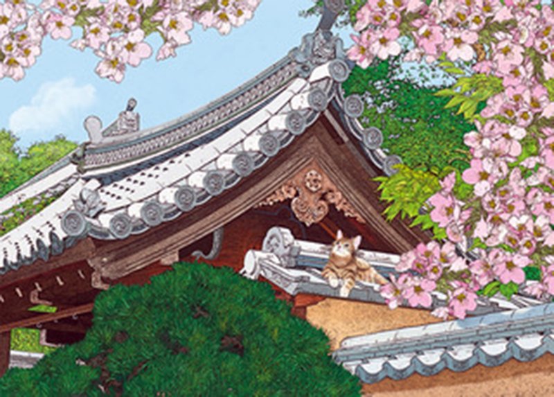 520片夜光拼圖--春天裡的笑顏 - 拼圖 - 紙 