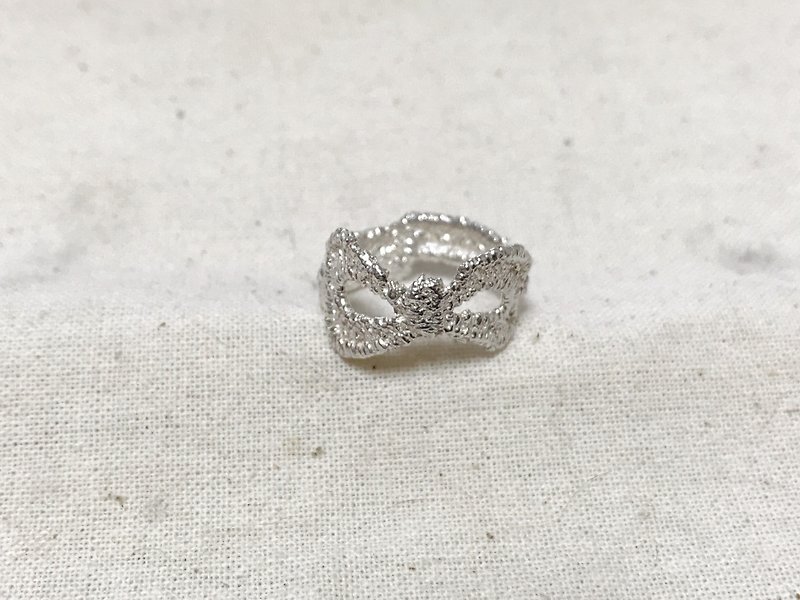 ribbon ring / ribbon ring - General Rings - Other Metals Silver