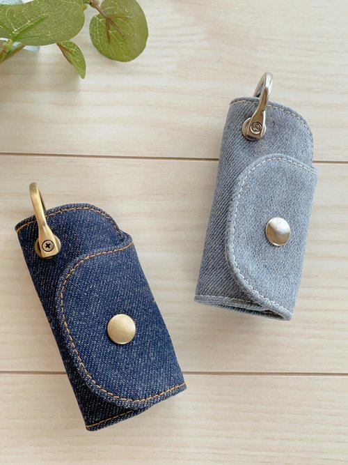 岡山デニム キーケース スマートキーケース アップサイクル 鍵