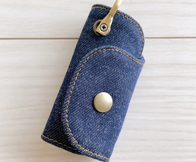 岡山デニム キーケース スマートキーケース アップサイクル 鍵