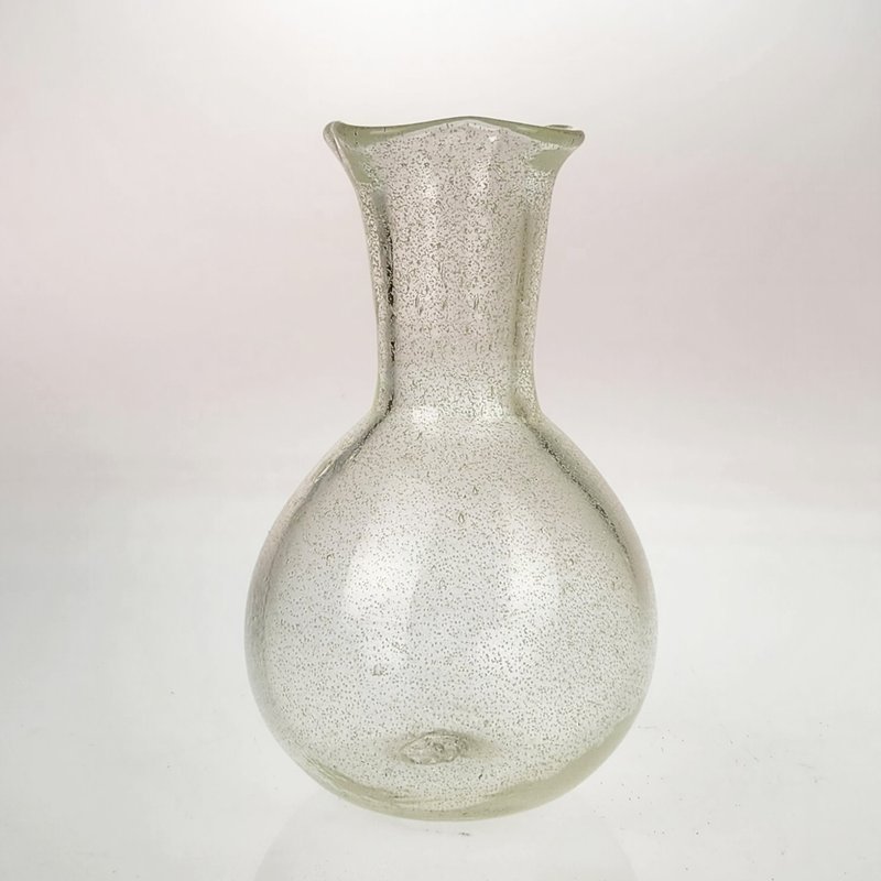 夜光小花瓶 手作玻璃花器 純手工吹製 - 花瓶/花器 - 玻璃 多色