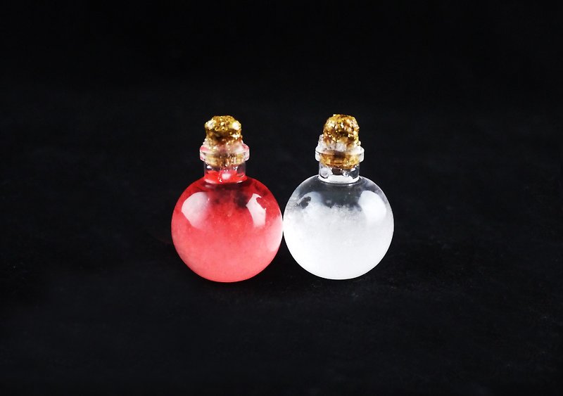 [Pangpangqiu] Weather bottle pendant/key chain - Charms - Other Materials Multicolor