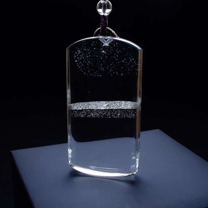 寂靜地平線 綠幽靈的透明之境 項鍊吊墜 PN0007 - 項鍊 - 水晶 