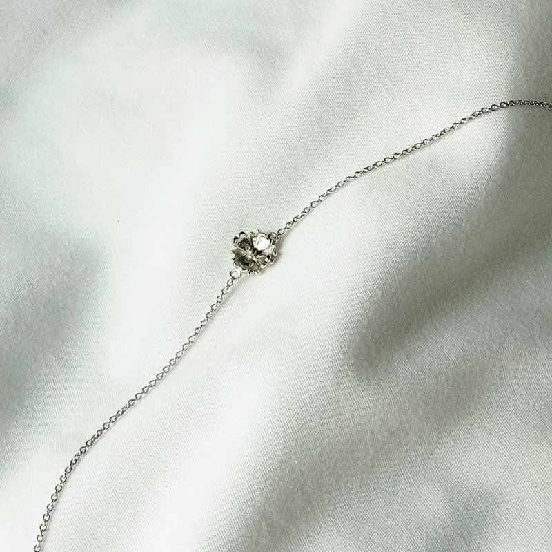Bracelet 925 Sterling Silver Cosmos - 手鍊/手環 - 純銀 銀色