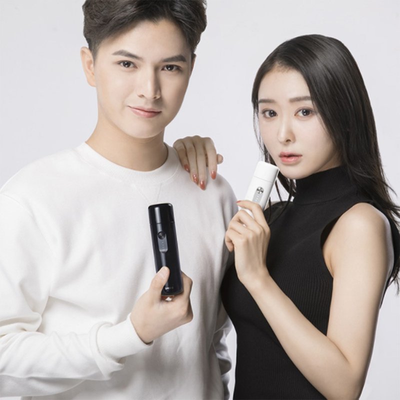 【免運特惠】小潔面儀電動聲波震動禮物/smate須眉 - 刮痧板/臉部按摩 - 其他材質 黑色