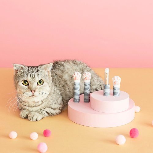 CATISS CATISS 貓掌護唇膏 3g - 灰貓純淨水潤 | 禮品首選