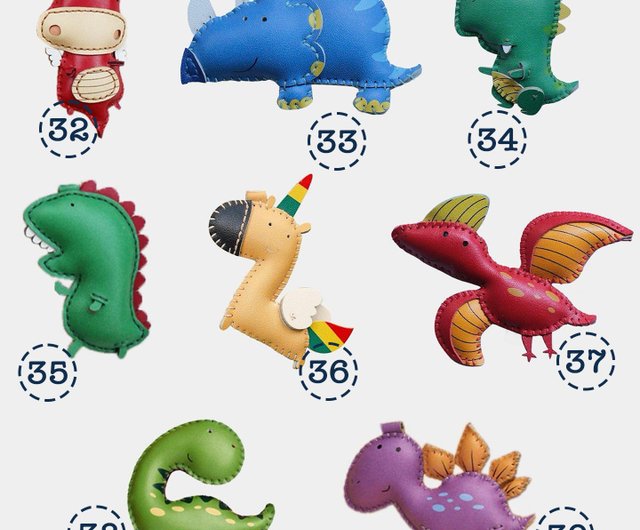 アニマル レザー キーホルダー、犬猫レザーチャーム、ペット