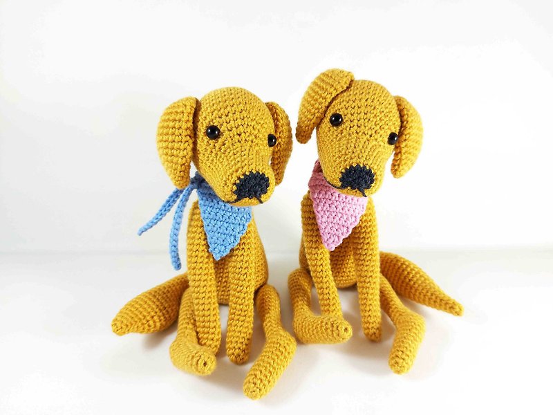 Golden Retriever Crochet Pattern . Crochet Dog Pattern . Amigurumi Dog Pattern - DIY Tutorials ＆ Reference Materials - Other Materials 