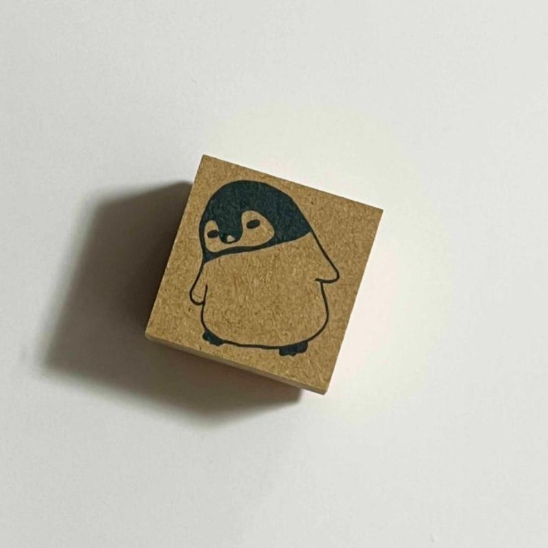 ラバースタンプ ペンギンななめ エピリリオリジナル - 印章/印台 - 橡膠 
