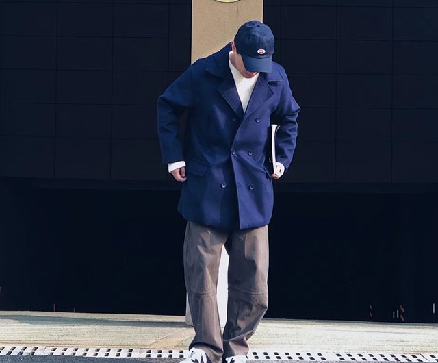 CITYBOYヴィンテージ特大ダブルブレストコート - ショップ