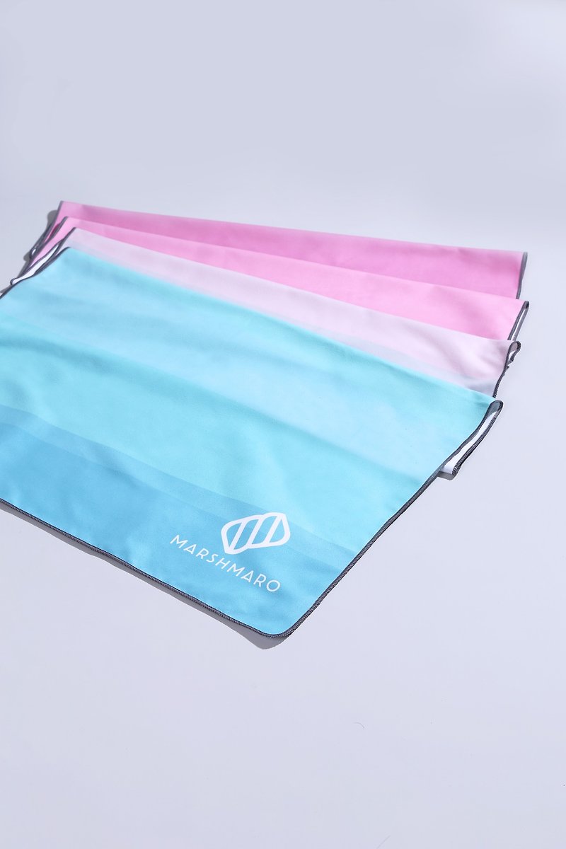 MARSHMARO 瑜伽鋪巾 - PASTEL GLOW - 瑜珈墊 - 聚酯纖維 多色