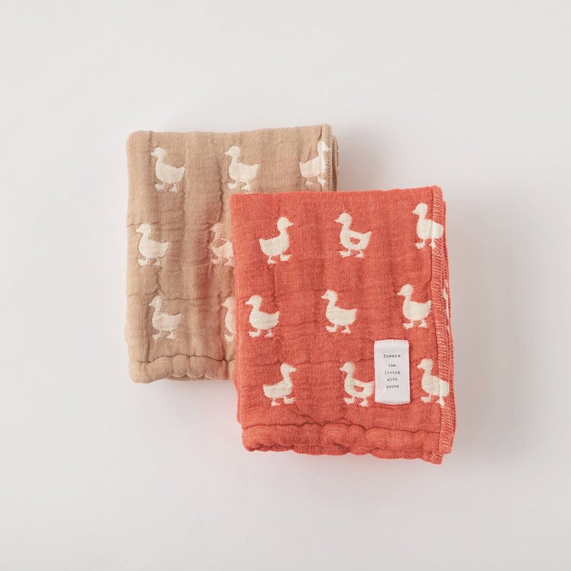 【日本fuwara六重紗毛巾】鴨子毛巾-二色 - 毛巾/浴巾 - 棉．麻 多色
