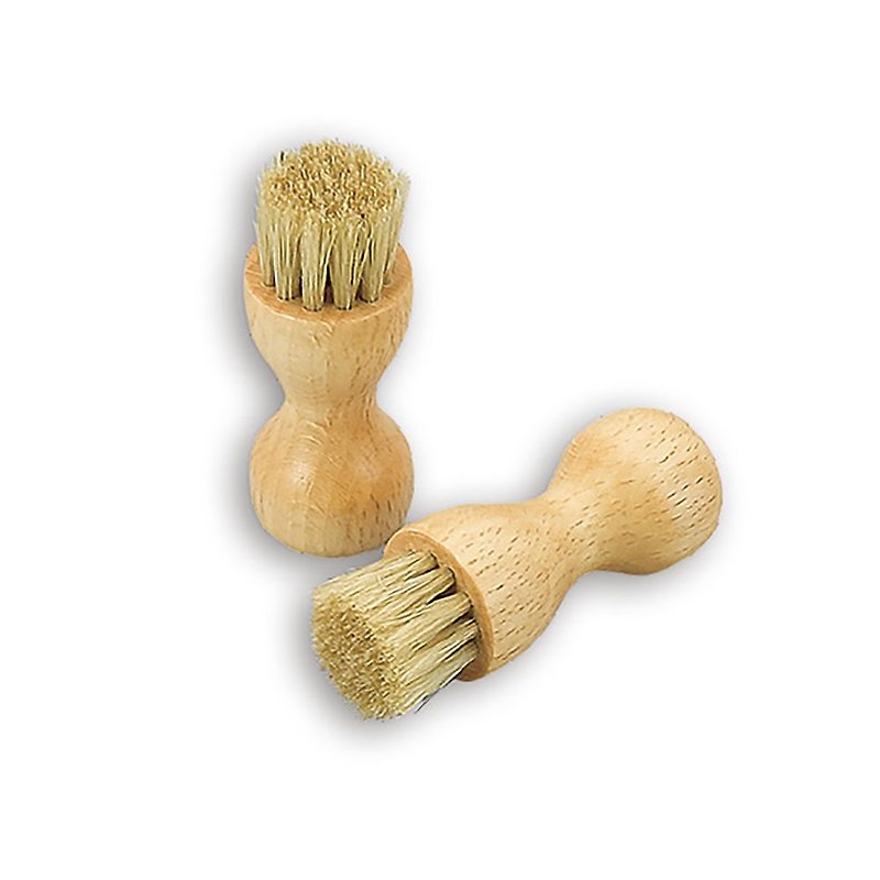 Mowbray coating brush (two sets) oil brush made in Germany - Leather Goods - Wood Khaki