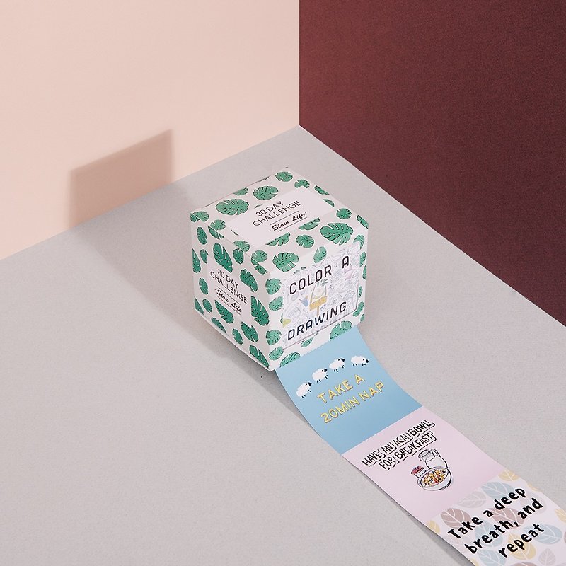 DOIY Thirty days of slow living - Sticky Notes & Notepads - Paper Green