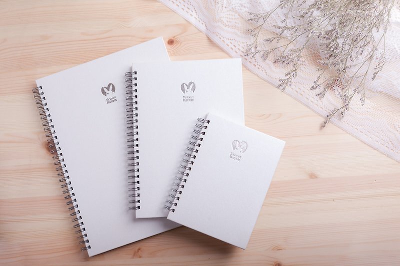 Portable line notebook 50K - สมุดบันทึก/สมุดปฏิทิน - กระดาษ ขาว