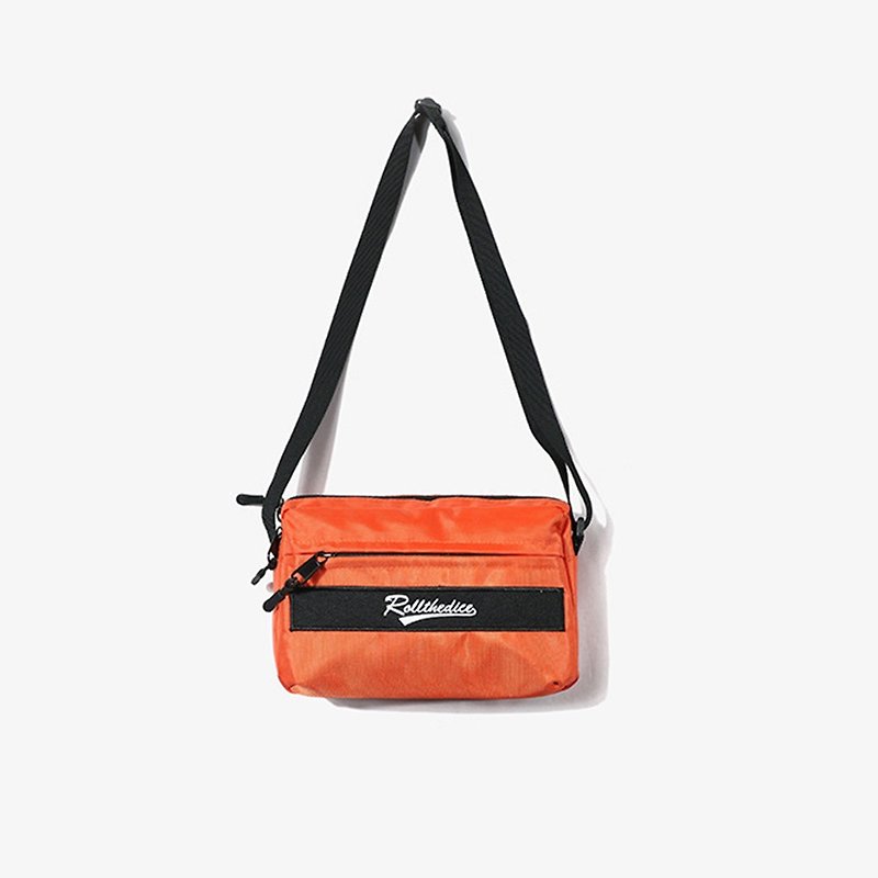KIDS旅行戶外斜背包::橙色:: - 側背包/斜孭袋 - 聚酯纖維 橘色