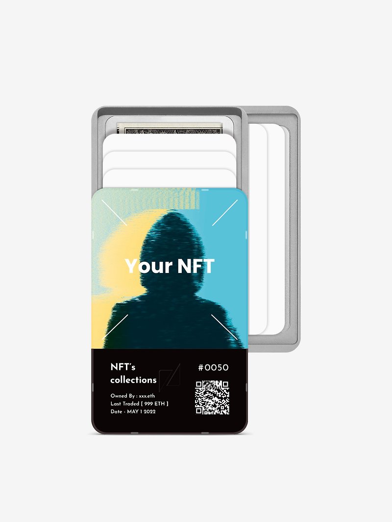 Zenlet 2 シリーズ RFID 盗難防止モバイル財布NFT カスタマイズパネル - 財布 - アルミニウム合金 多色