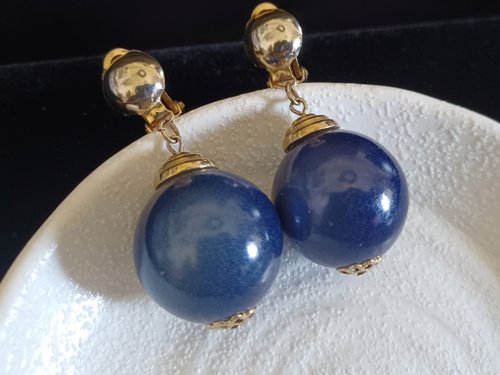 老時光製造所 vintage jewelry 古董耳環 夾式耳環 節慶