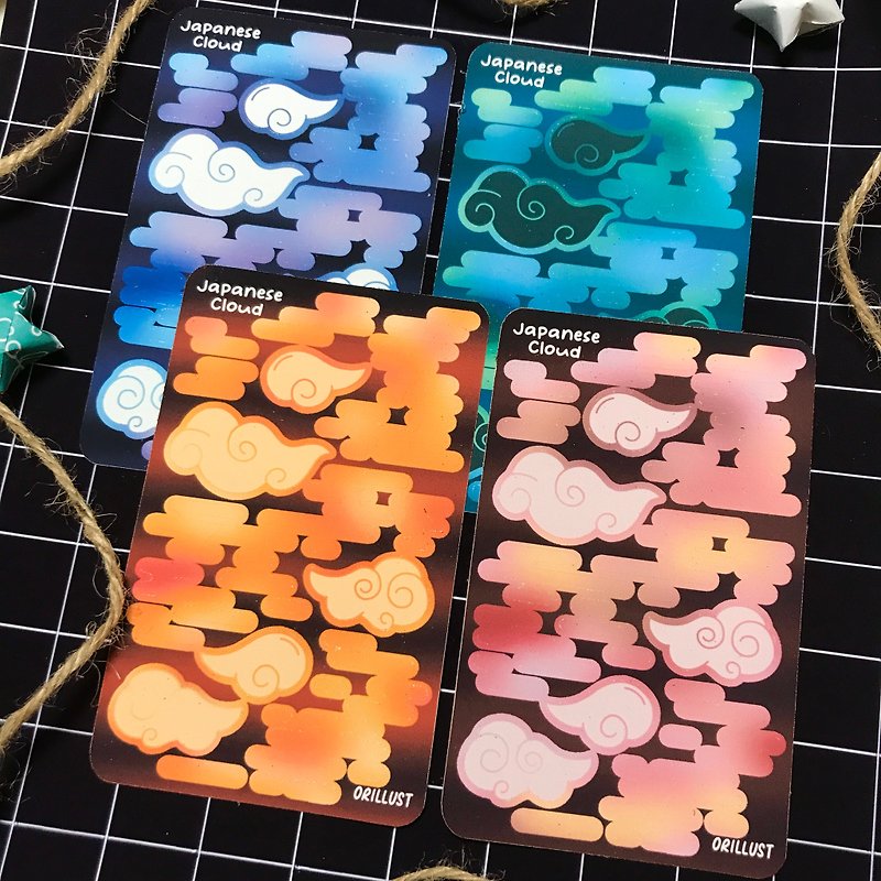Japanese Cloud - Stickers - Other Materials 