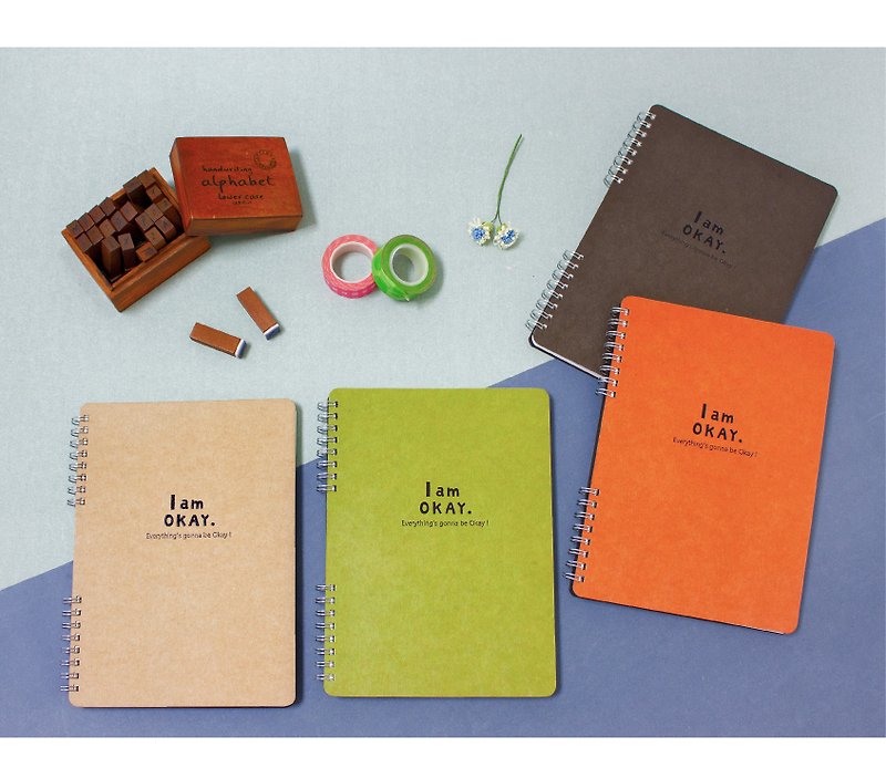 I am okay 25K Weekly Planned - Notebooks & Journals - Paper Gold
