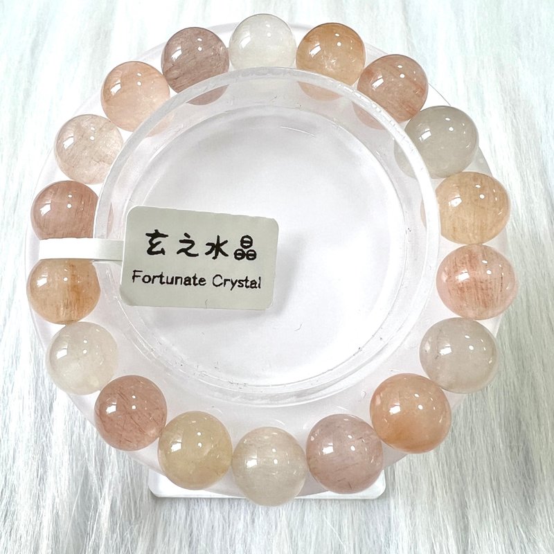 粉兔毛手串 | 水晶 | 水晶手串 | 水晶手鏈 | 水晶手鍊 - 手鍊/手環 - 水晶 粉紅色