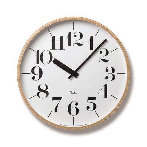 Lemnos 官方旗艦館 Lemnos Riki Clock 大 時鐘 渡邊力設計