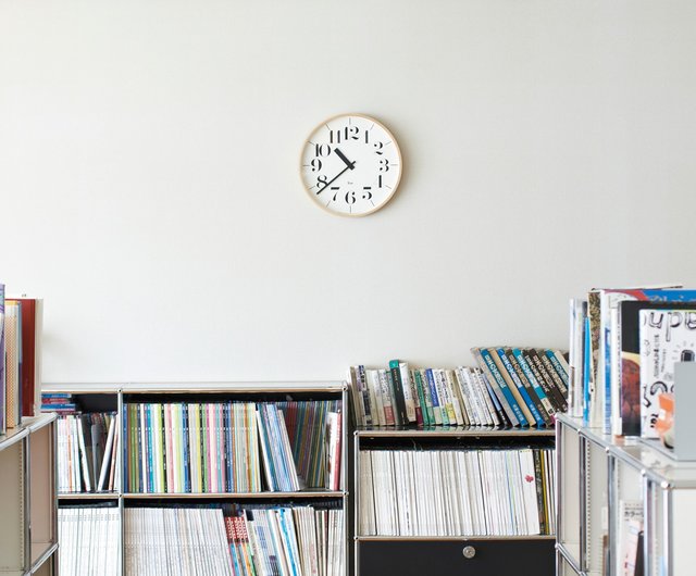 Lemnos Riki Clock ラージサイズ 掛け時計 渡辺力デザイン - ショップ