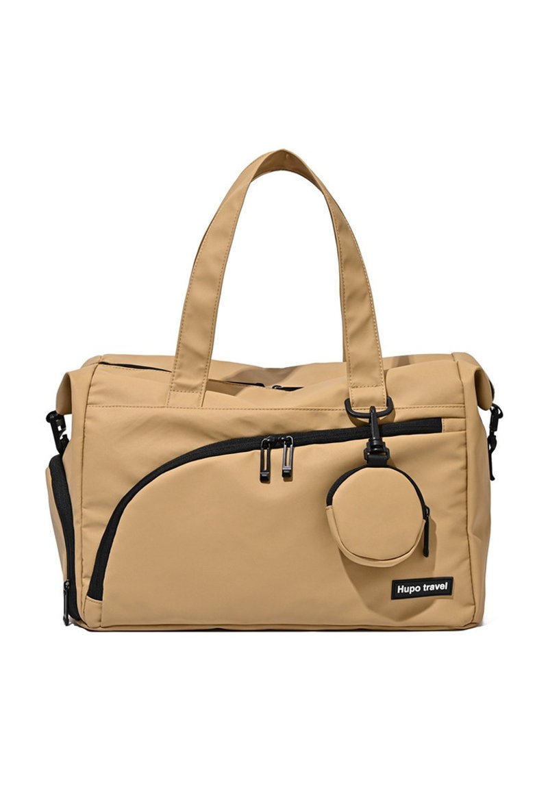 Duffel Bag With Shoes Compartment 5561 Kahki - Messenger Bags & Sling Bags - Eco-Friendly Materials Khaki