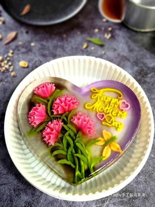 Cathy手工藝術果凍 8寸蛋糕。生日蛋糕。大推蛋糕。養生蛋糕。客製化蛋糕