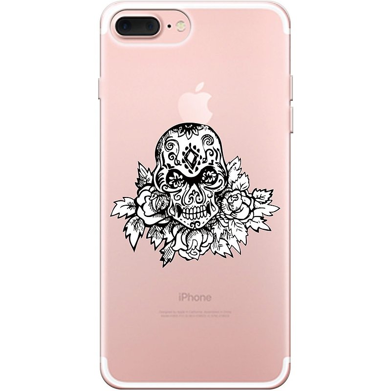 New series - [skull] - Yang Shu Ting-TPU phone protection shell "iPhone / Samsung / HTC / LG / Sony / millet / OPPO", AA0AF167 - Phone Cases - Silicone Black