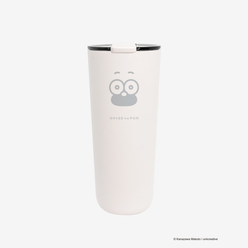 iN Z 飲料杯 - 胡子碰碰臉款 - 水瓶/水壺 - 不鏽鋼 白色