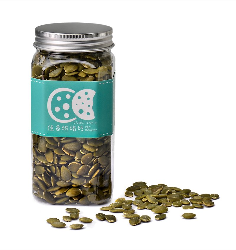 Unseasoned pumpkin seeds 280g/can-Jiachang Bakery (1~6 cans combination) - Nuts - Other Materials Green