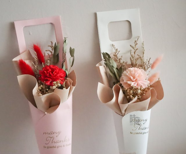 Carnation Dry Bouquet Mother S Day ショップ Healing Flower Design ドライフラワー ブーケ Pinkoi