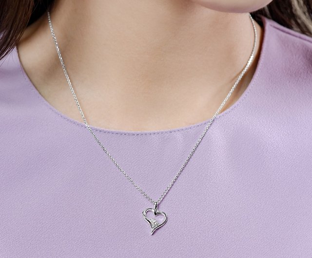 star of love diamond necklace