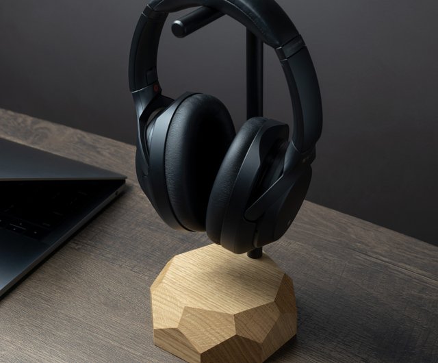 Wood Headphone Holder Stand