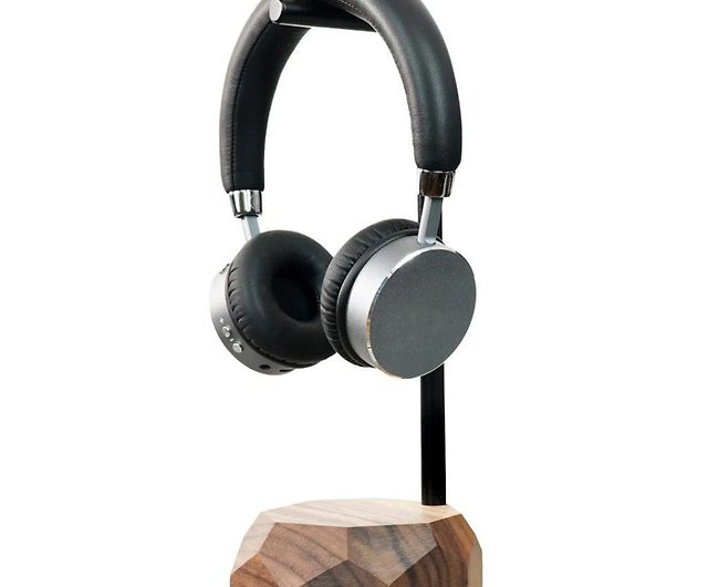 Headphone Stand, headset stand, wooden headphone holder, gift for him,  gamer - Shop Oakywood Headphones & Earbuds - Pinkoi