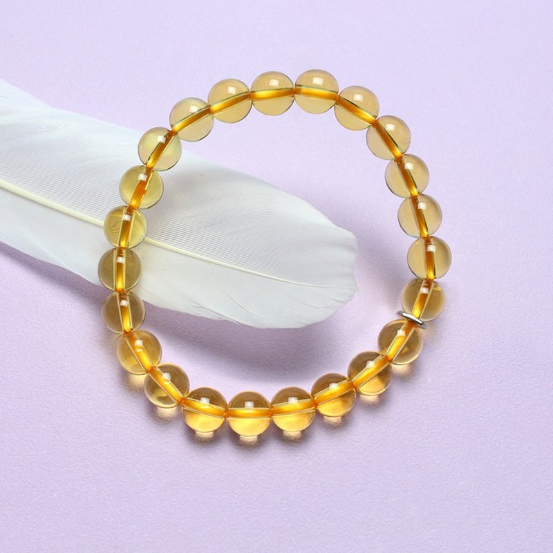 ブランド クラシック | トランスファー ビーズ ブランド ブレスレット |イエロー - ブレスレット - クリスタル イエロー