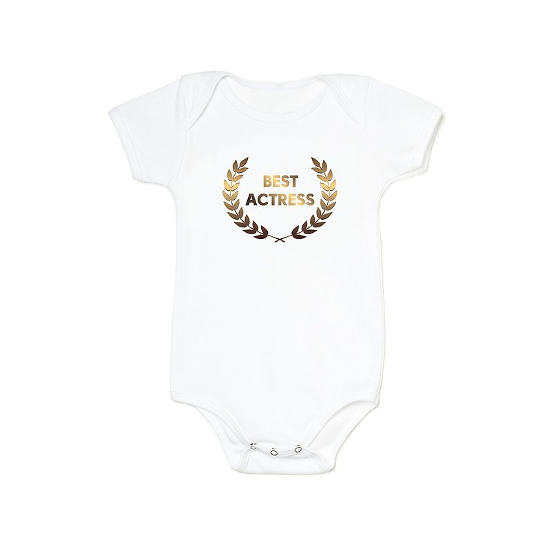 Baby Rompers - BEST ACTRESS - Other - Cotton & Hemp White