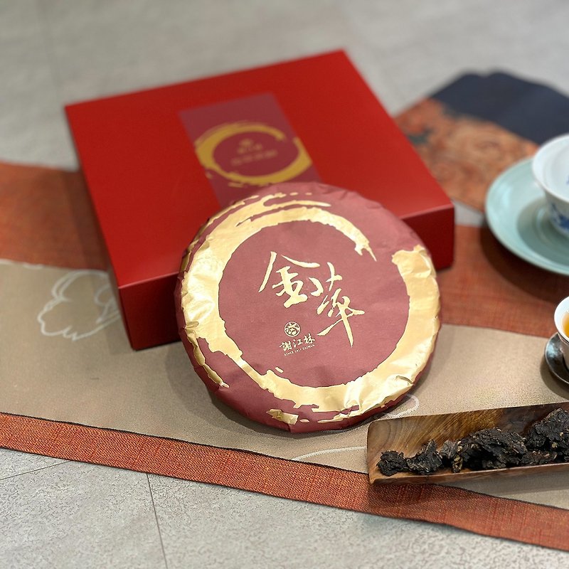 Jincui Oolong Tea Cake 357g/cake - Tea - Other Materials 