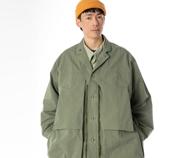 Deformation Layer Multi-pocket Jacket Deformation Layer Multi