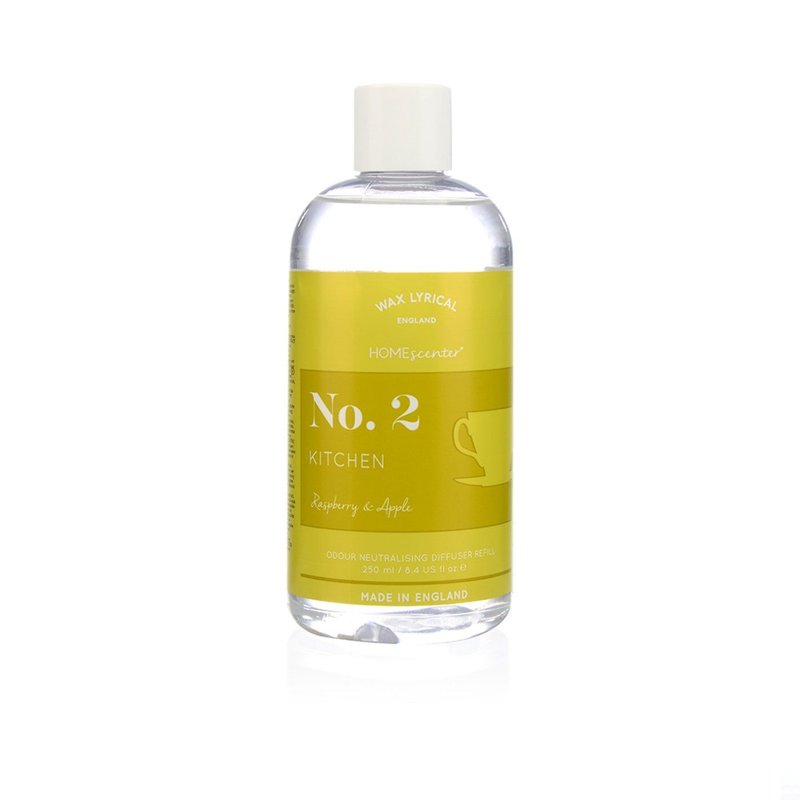 英倫香氛HomeScenter 覆盆子和蘋果(補充瓶)250ml - 香氛/精油/擴香 - 塑膠 黃色