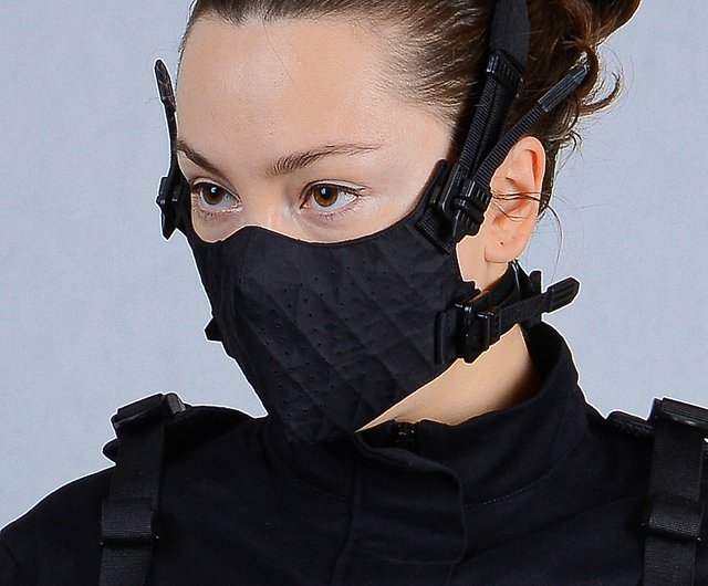 Portico klart ramme Cyberpunk mask Reusable x-pac cosplay filter mask Techwear mask - Shop  Kossmoss Face Masks - Pinkoi