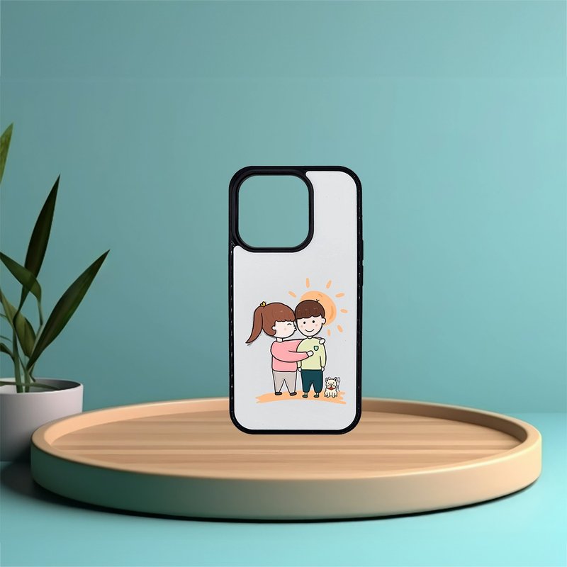 Couple Pet iPhone Case (Sunny) - เคส/ซองมือถือ - พลาสติก 