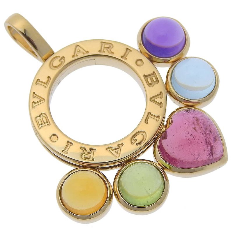 【日本直送】ブルガリ BVLGARI アレグラ ペンダントトップ K18YG マルチカラー 約9.9g レディース【中古】 - 項鍊 - 貴金屬 金色