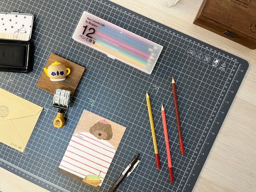 [Handmade recommendation] iMAT environmentally friendly cutting mat A2  2.5mm DIY/work table/table mat