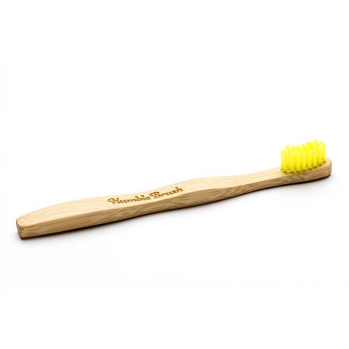 Humble Brush Humble Brush 瑞典竹製小款超軟毛牙刷 - 黃色 (女性兒童皆適用)